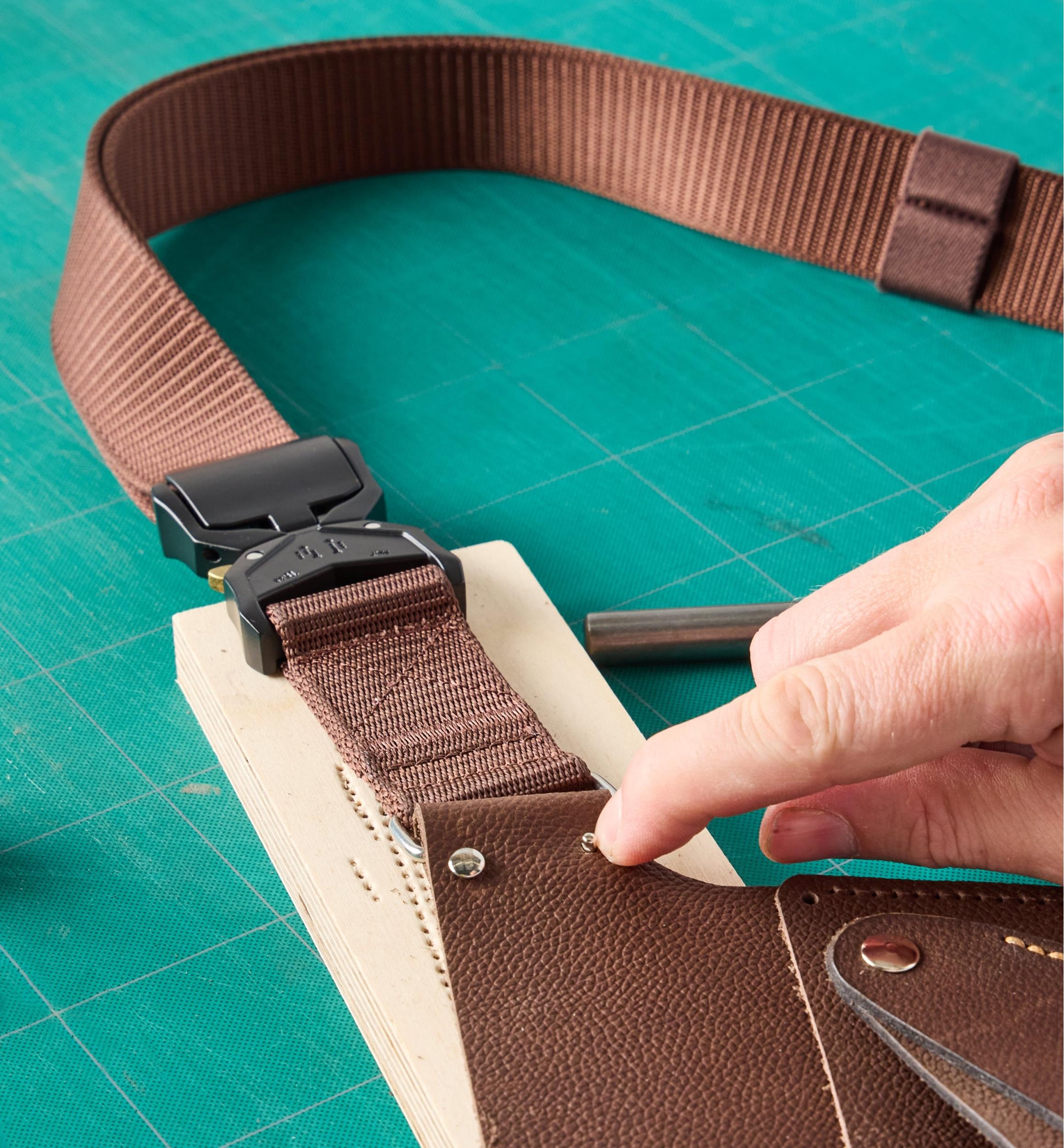 Trousse-projet pour porte-outils de jardinage en cuir