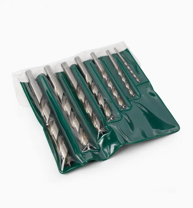 image of Set of 7 HSS Lipped Imperial Brad-Point Drills