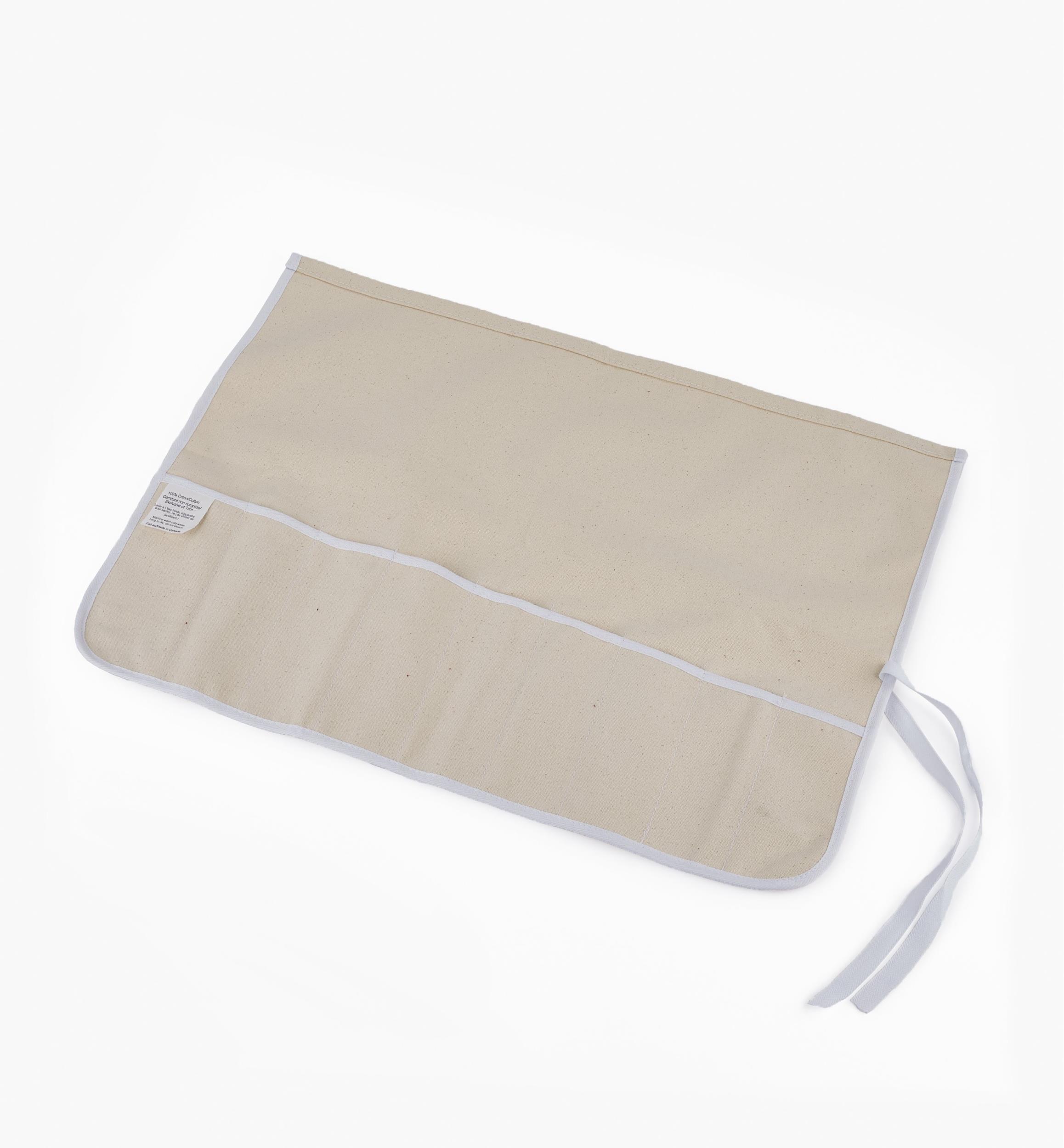 Trousse en toile pour ciseaux et gouges