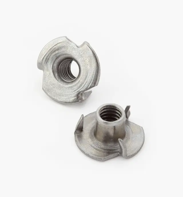 image of Three-Prong T-Nuts (5/16-18 Thread)