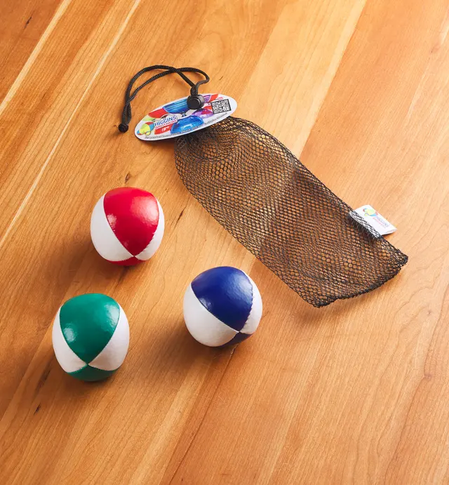 image of Lot de 3 balles de jonglage professionnelles