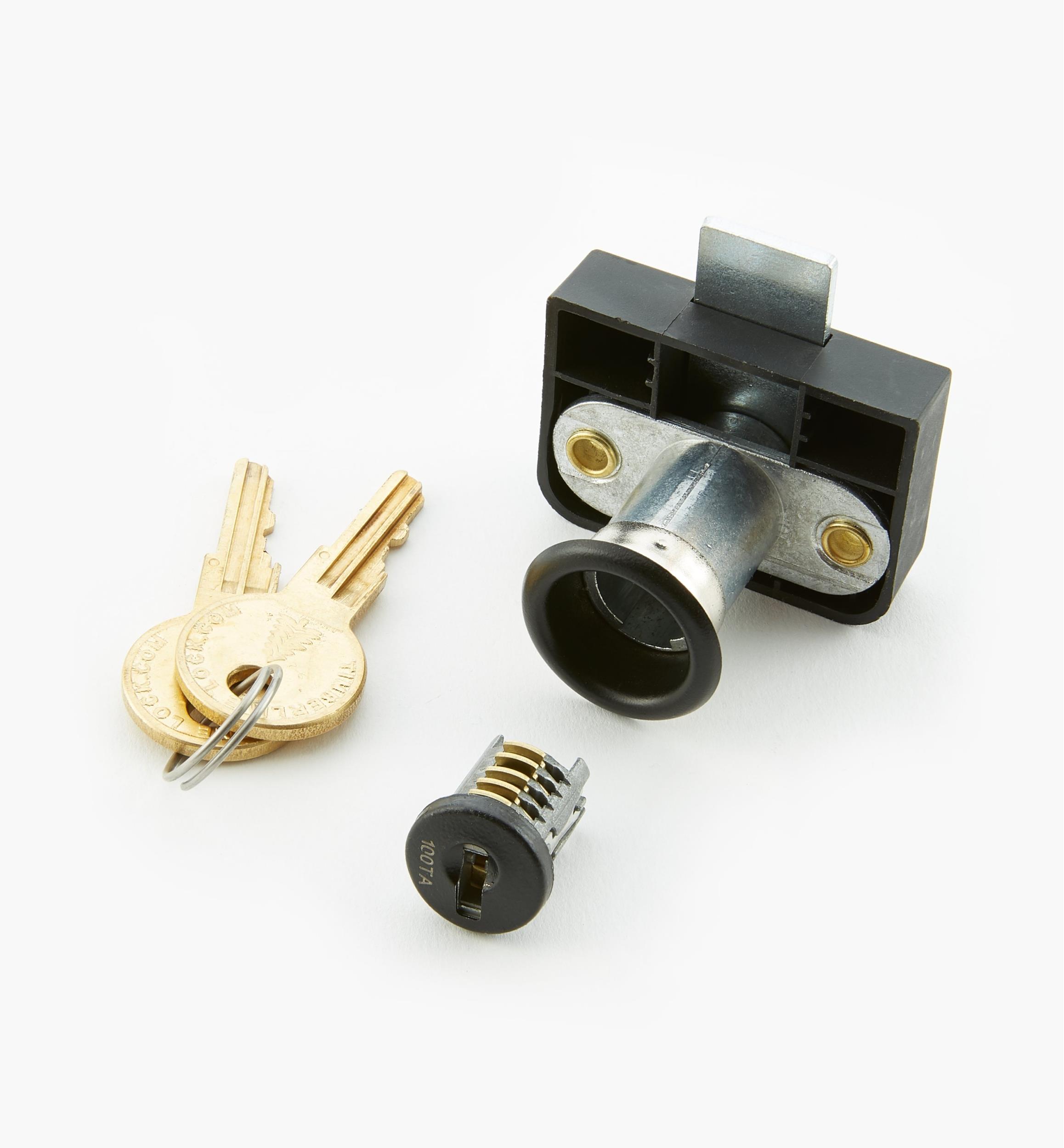 Back-Mount Drawer Locks