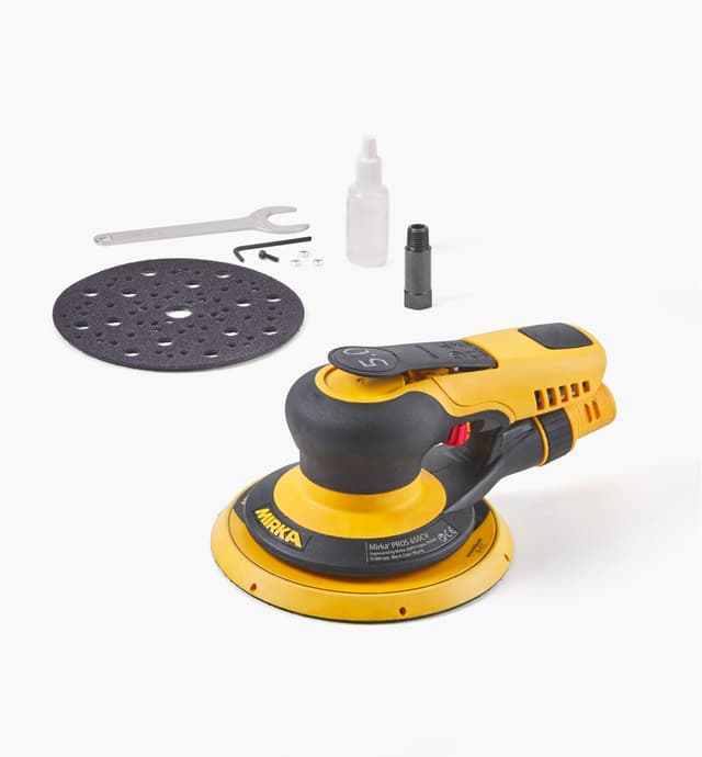 image of Mirka PROS 6" Pneumatic Sander, 5mm Orbit