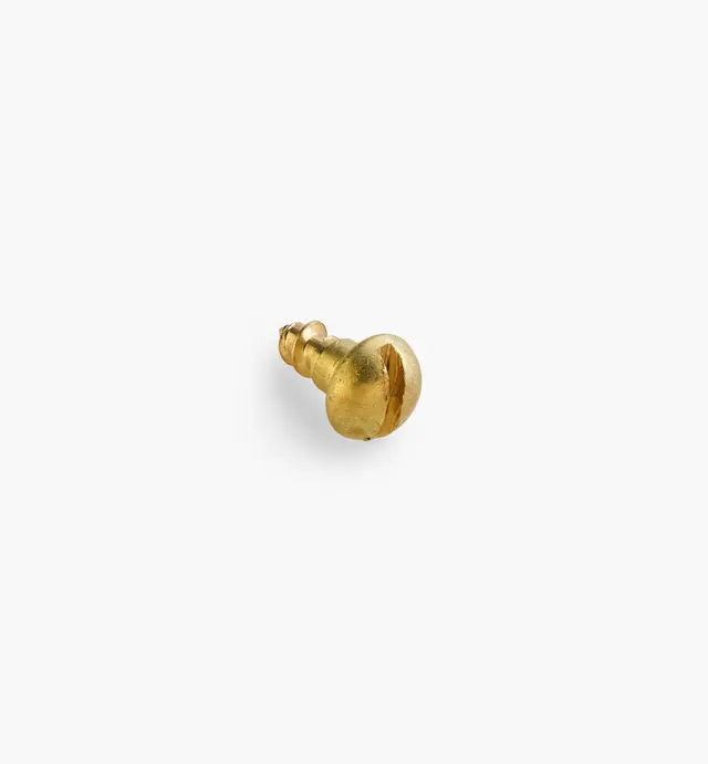 image of 1/4" #4 Round-Head Brass Screws