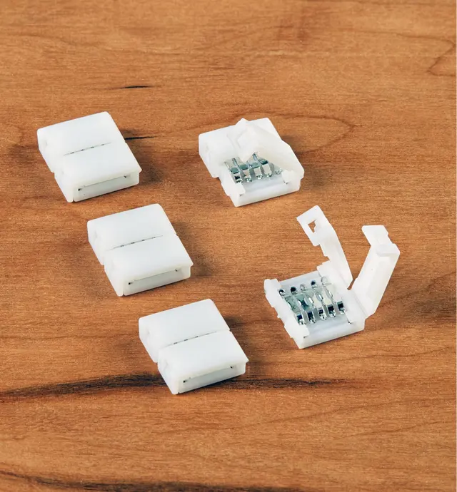 image of Five-Pin Splice Connectors for RGB+W LED Tape Lights