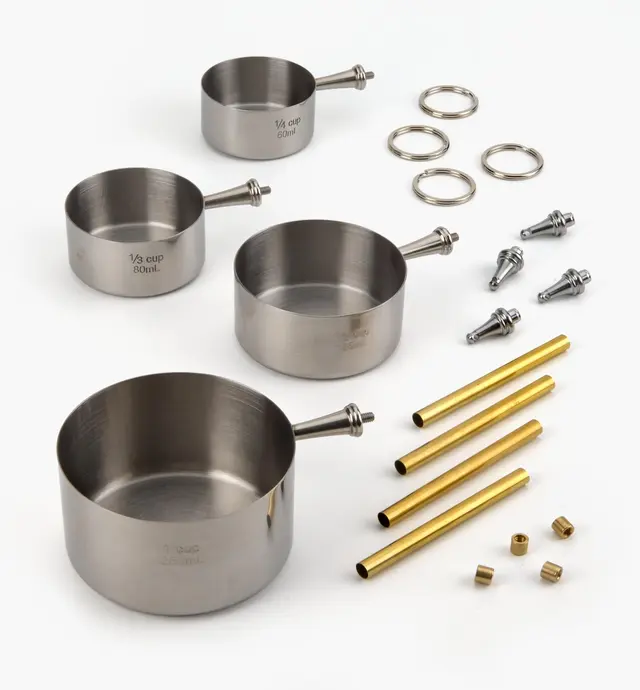 image of Turned Measuring Cups Hardware