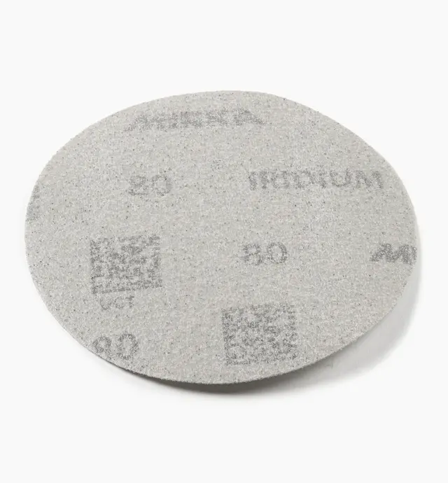 image of Mirka 5" No-Hole Iridium Grip Discs