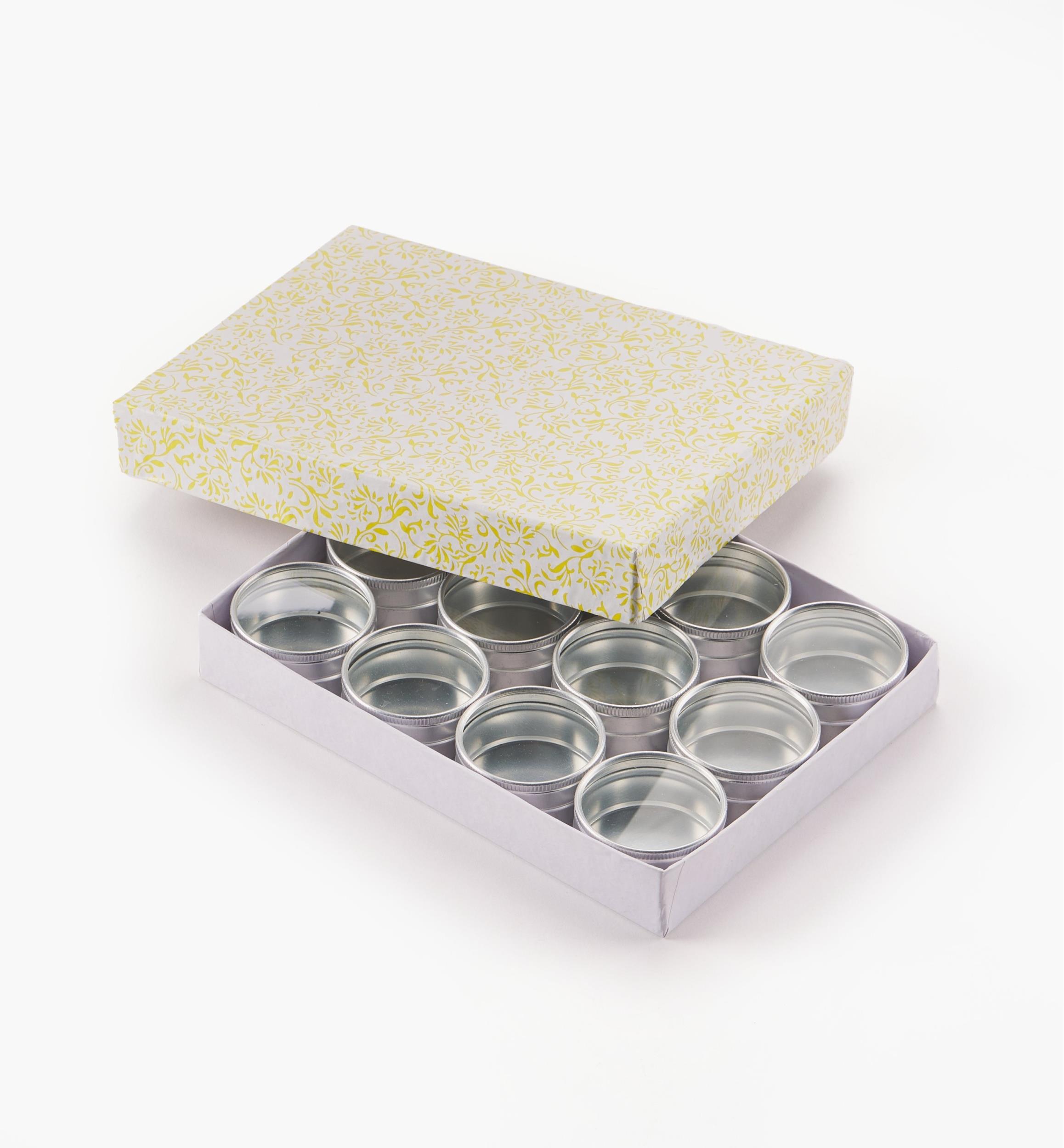 41mm, 48mm & 53mm Aluminum Watchmaker's Containers