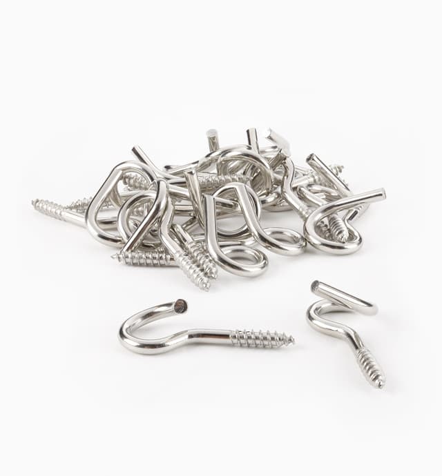 image of Stainless-Steel Loop Hooks