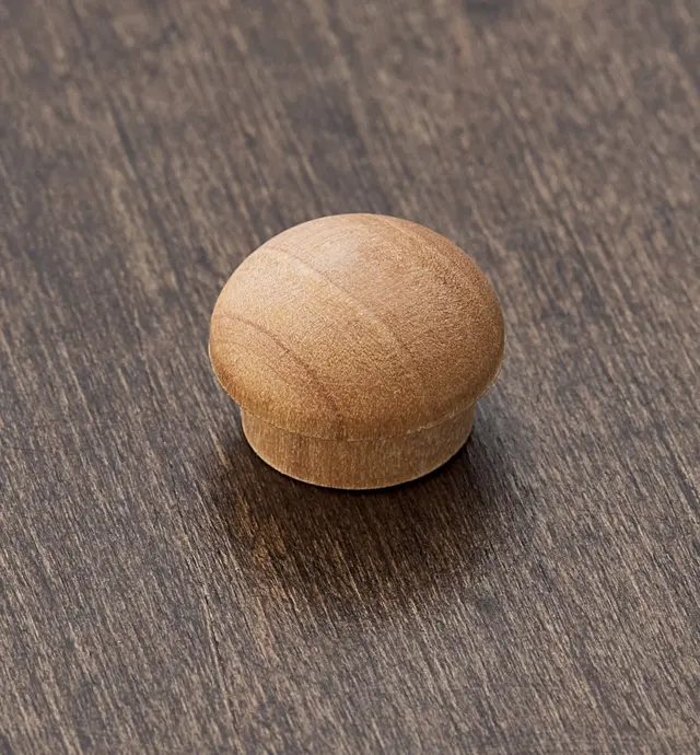image of 3/8" Hardwood Button