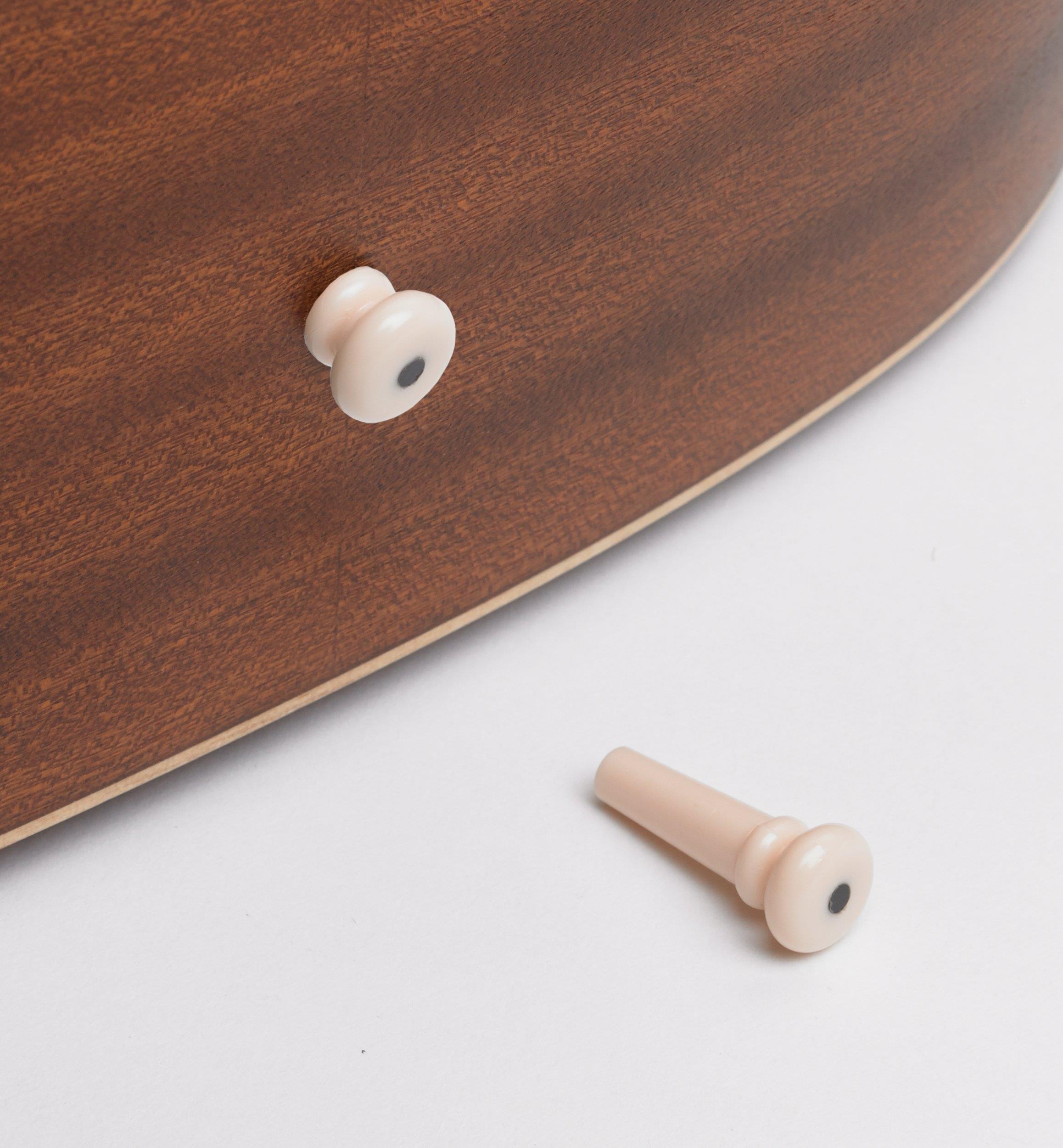 chevilles de chevalet et fixe-courroie pour guitare