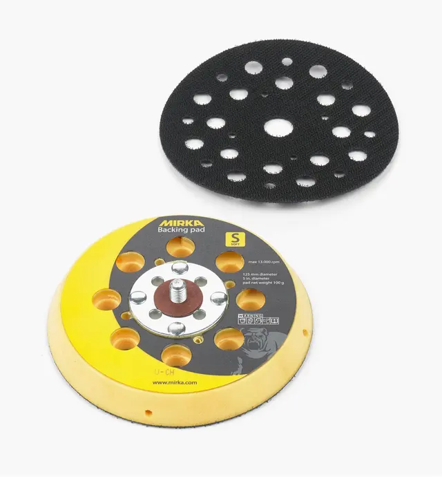 image of Mirka 28-Hole 5" Grip-Faced Soft Net Vacuum Pad