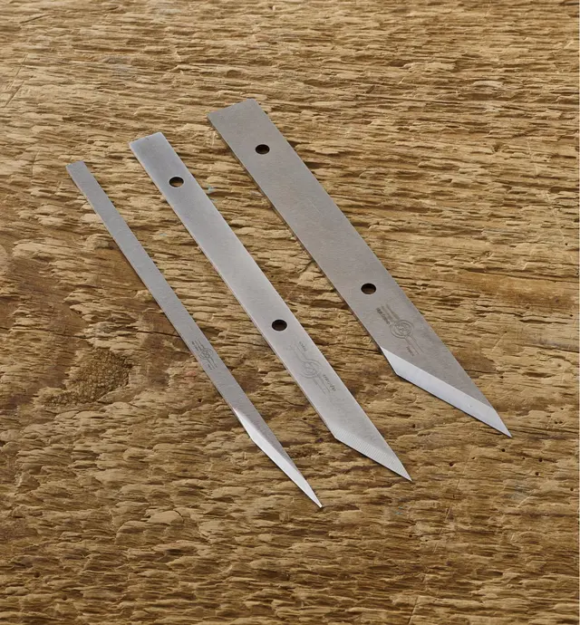 image of Hock Right-Hand Bevel Violin Knife Blades