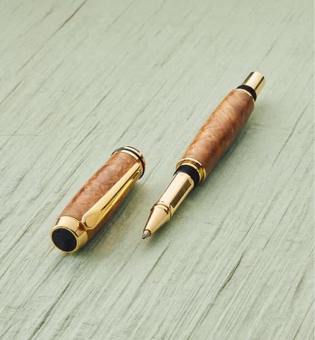image of Baron Rollerball Pen Hardware
