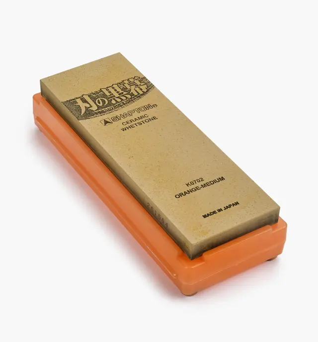 image of Pierre en céramique Shapton Ha-No-Kuromaku orange – grain 1000
