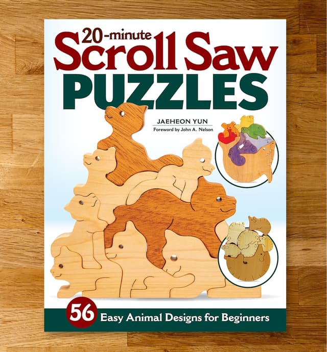 image of 20-Minute Scroll Saw Puzzles