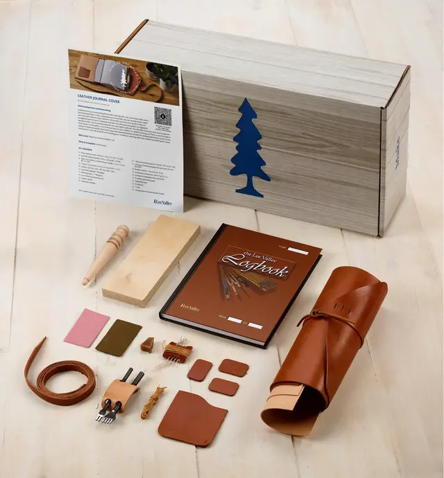 image of Make It Yourself Leather Journal Cover Kit