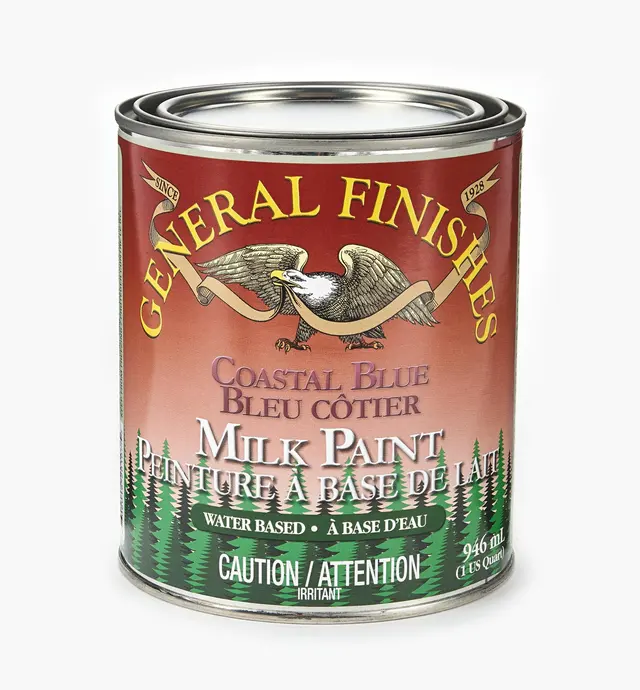 image of Coastal Blue General Milk Paint