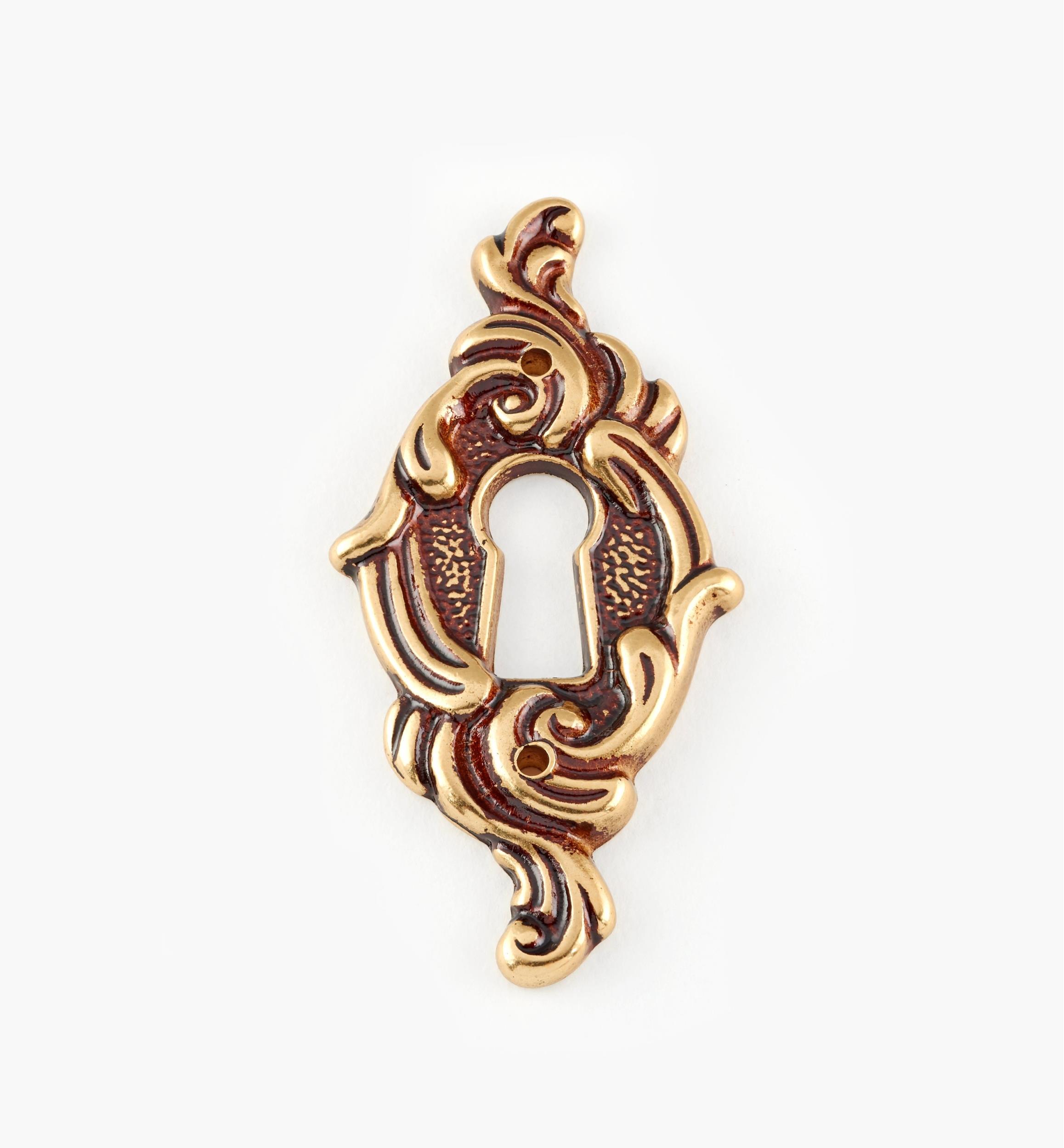 Petite entrée de serrure Louis XV, série III