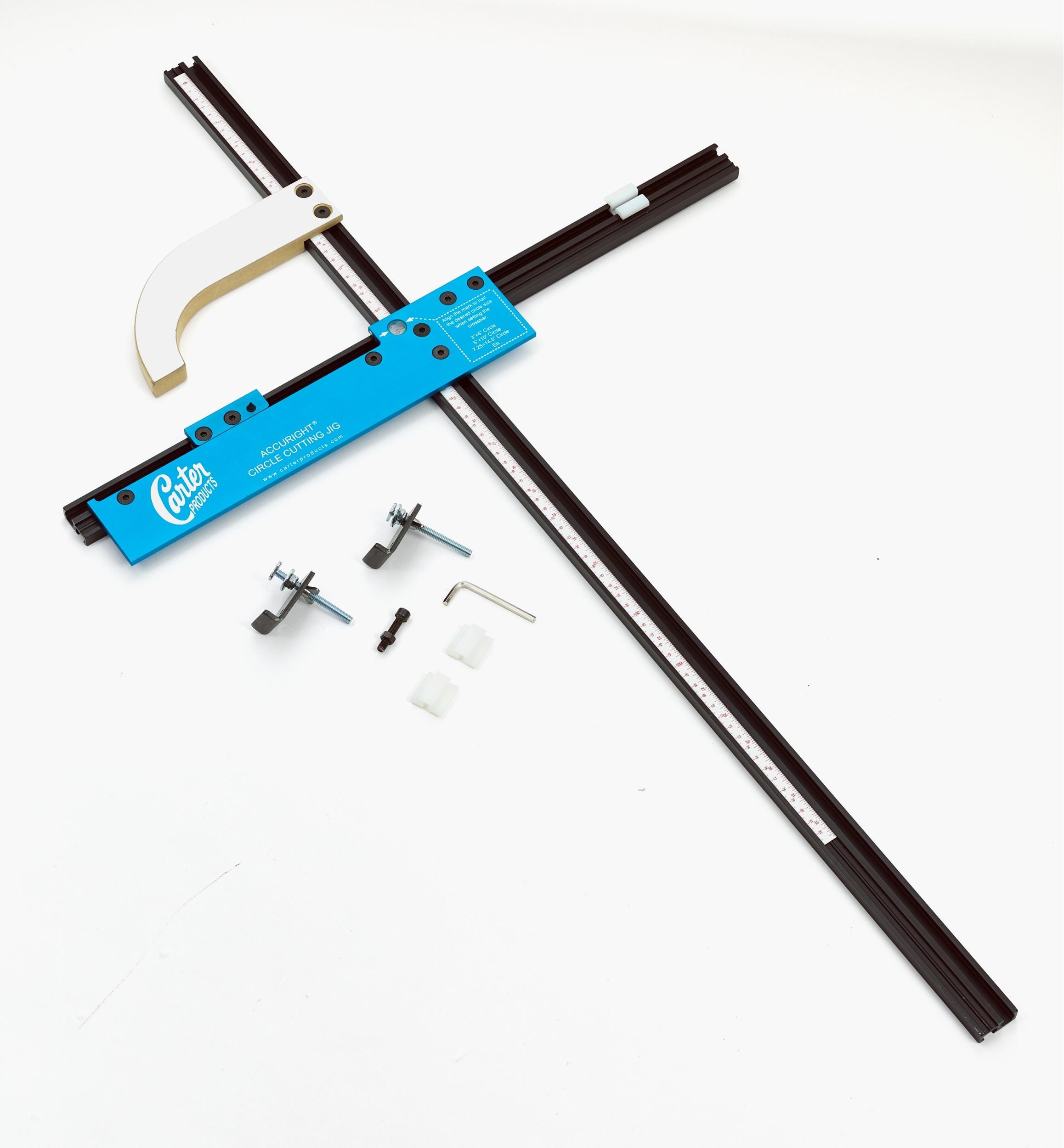 Circle-Cutting Jig with Support