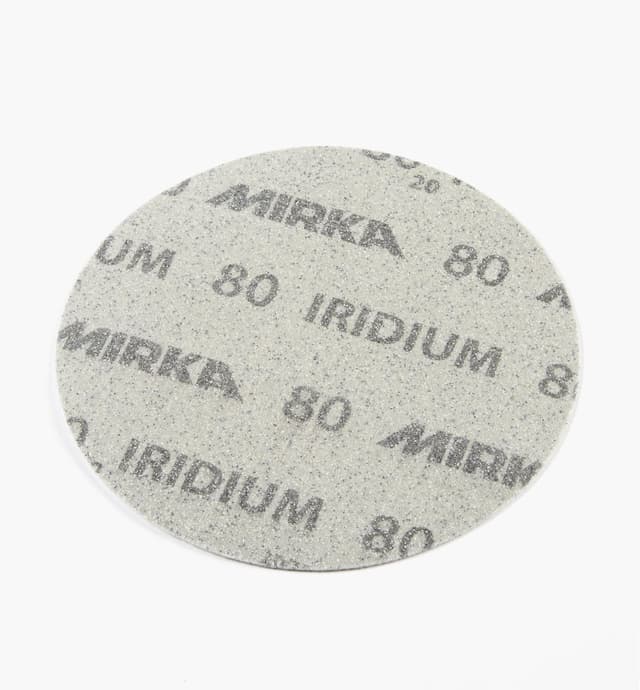 image of Mirka 6" No-Hole Iridium Grip Discs