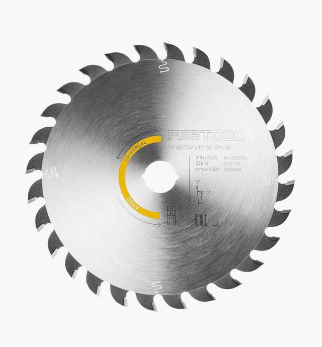 image of Wood Universal Blade for Festool TS 60 K Plunge-Cut Saw