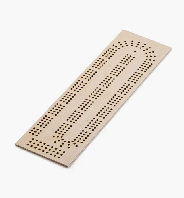 image of Gabarit en bois pour planche de cribbage