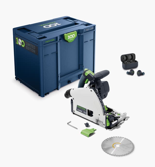 image of Festool 100 years Track Saw TS 60 KEBQ-Plus 100Y Limited Edition