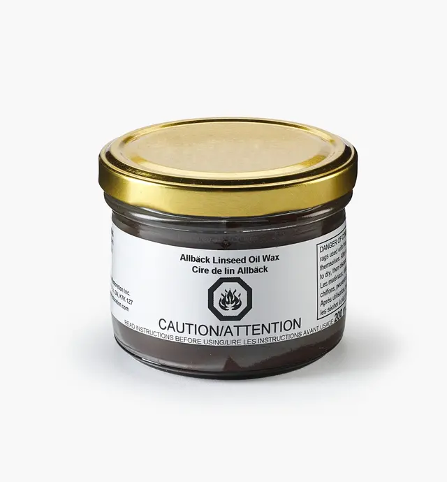 image of Allbäck Brown Linseed Oil Wax
