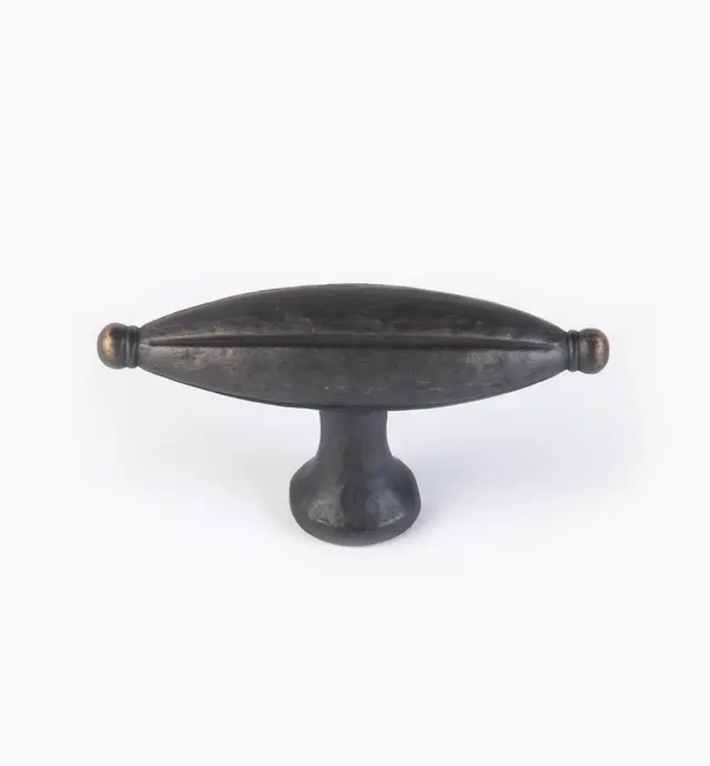 image of Bouton ovale allongé Sienne classique