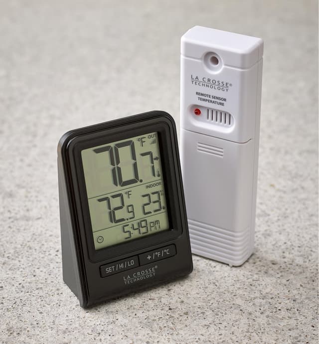 image of Thermomètre compact sans fil