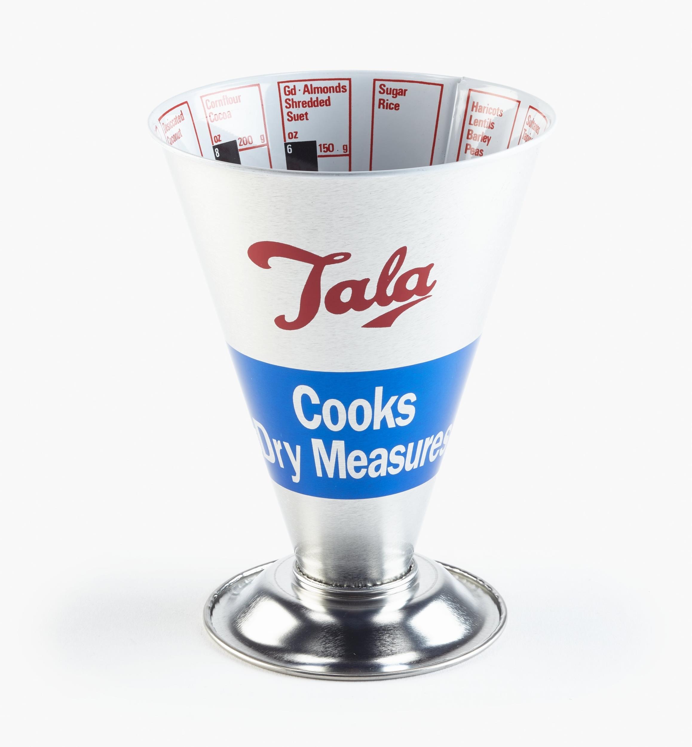 Verre doseur pour aliments secs