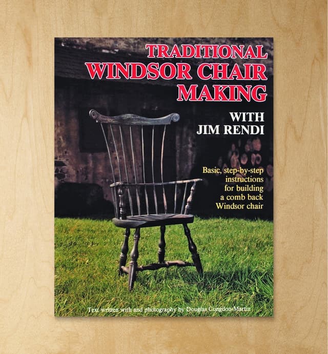 image of Traditional Windsor Chair Making with Jim Rendi