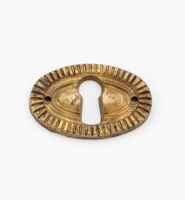 image of Horizontal Cast Ribbon Escutcheons