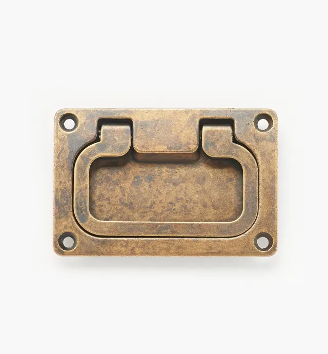 image of Poignées encastrées en zinc