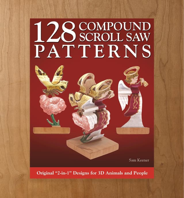 image of 128 Compound Scroll Saw Patterns
