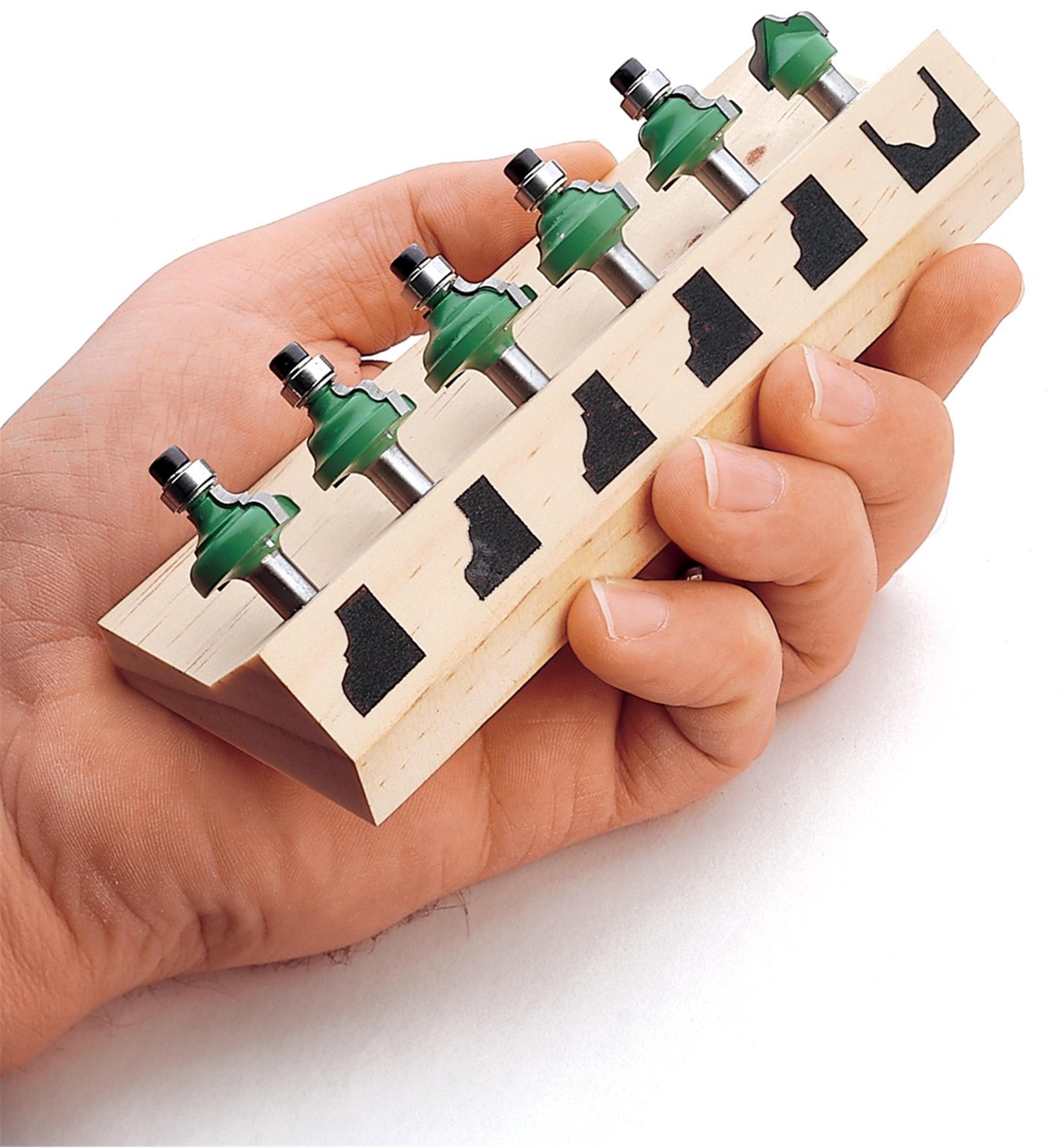 Jeu de mèches toupie pour travail précision
