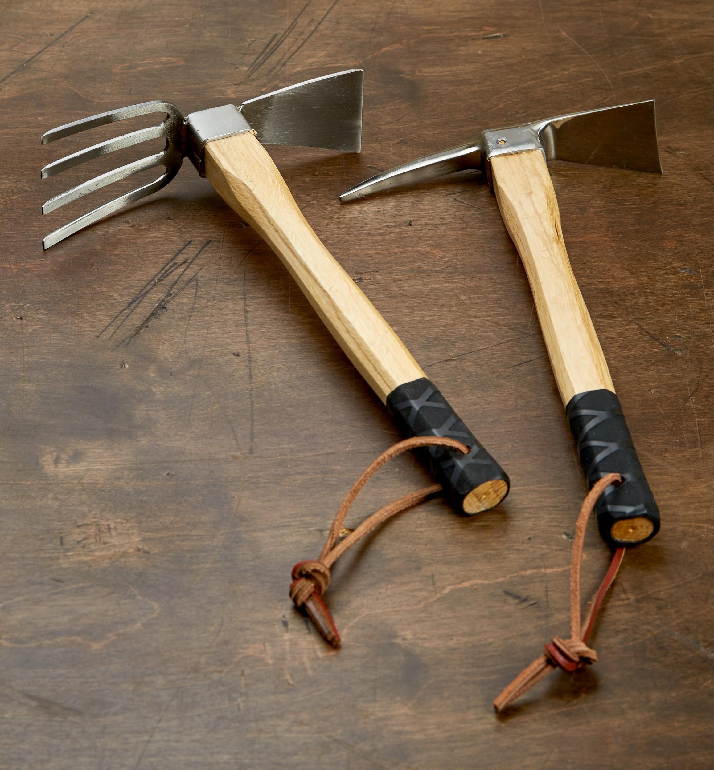 Ensemble de pioches de jardinier et de terrassier en acier inoxydable
