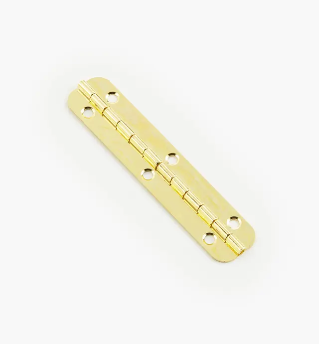 image of Small Brass Piano Hinges