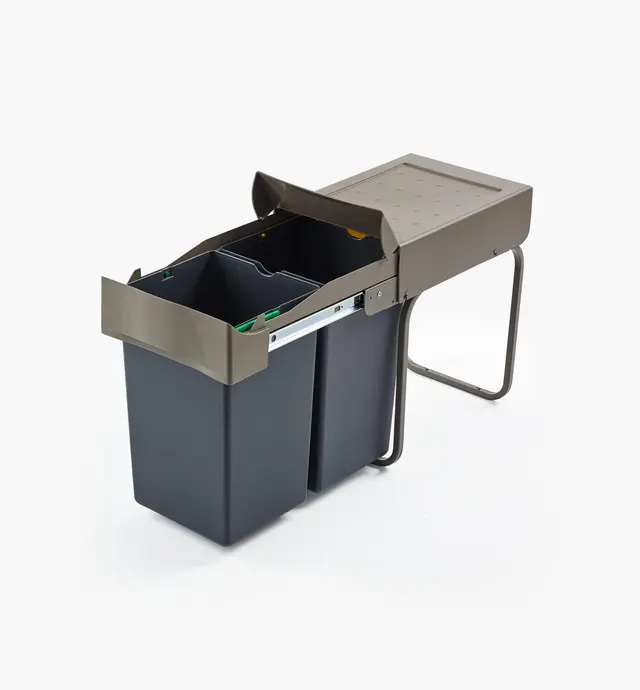 image of Poubelles coulissantes doubles