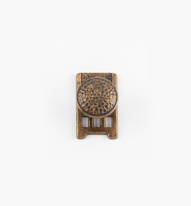 image of Arts and Crafts II Knob with Escutcheon