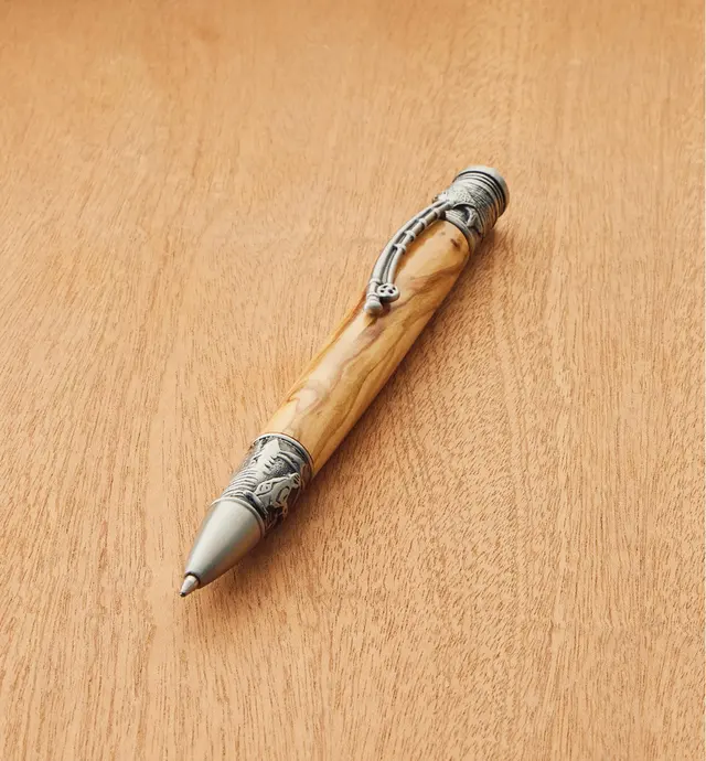 image of Fly Fishing Ballpoint Twist Pen Hardware