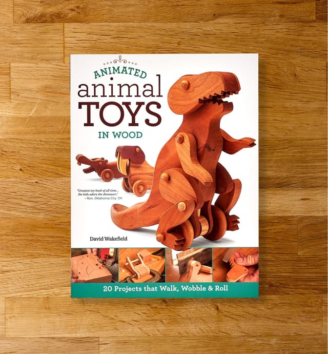 image of Animated Animal Toys in Wood