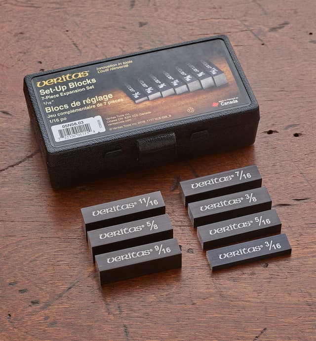 image of Veritas Imperial Set-Up Blocks, 7-Pc. 16ths Expansion Kit