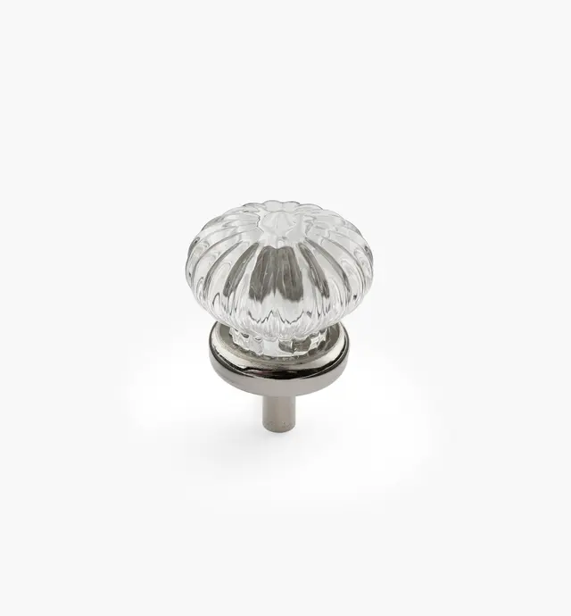 image of Glass Rosette Knobs