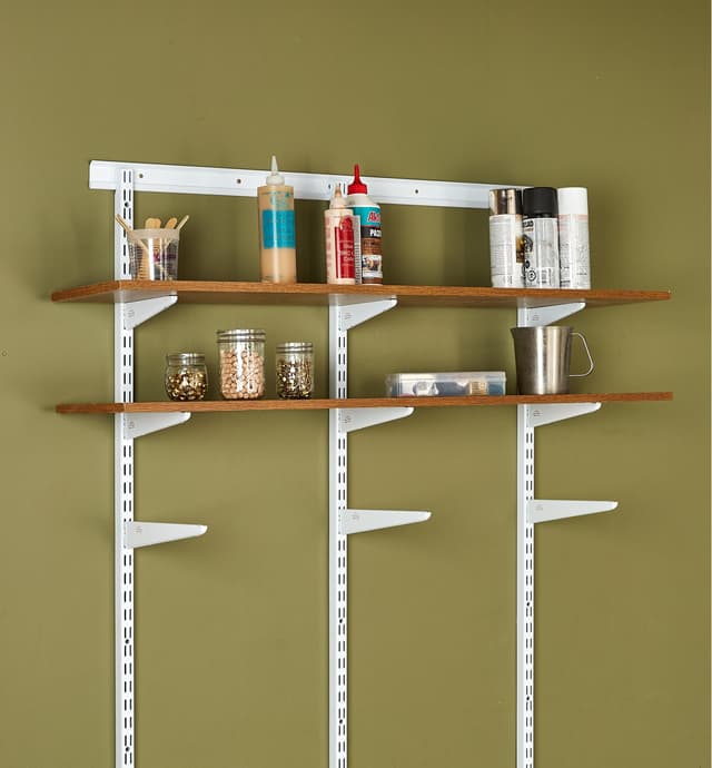 image of Heavy-Duty Powder-Coat Steel Shelving System