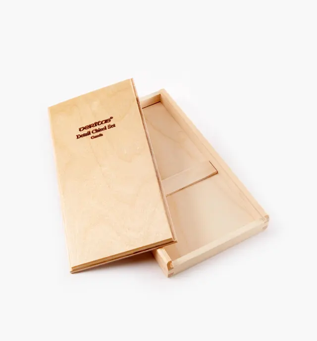 image of Coffret en bois – Ciseaux Veritas pour menuiserie fine