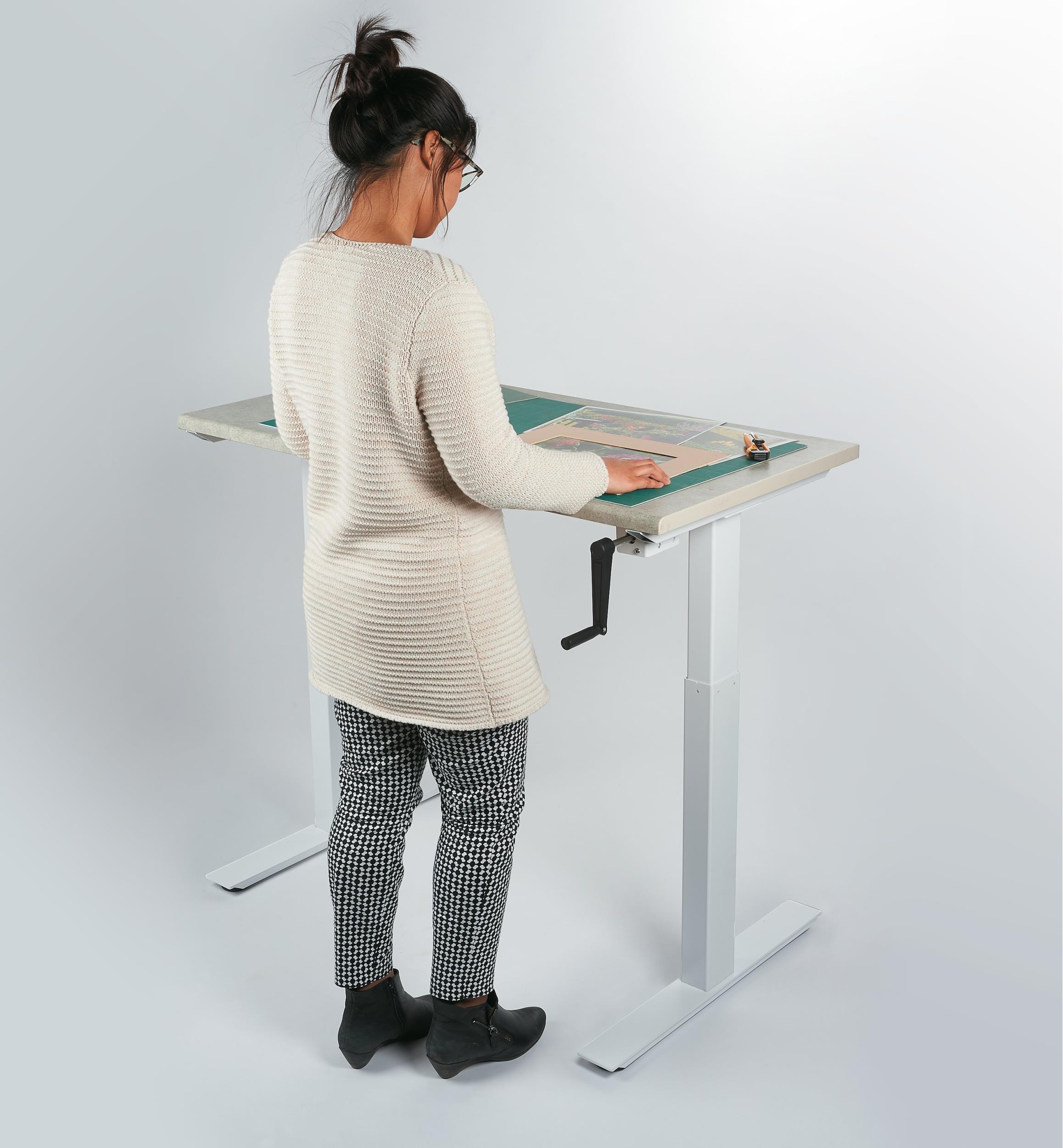 Piètement de table réglable en hauteur