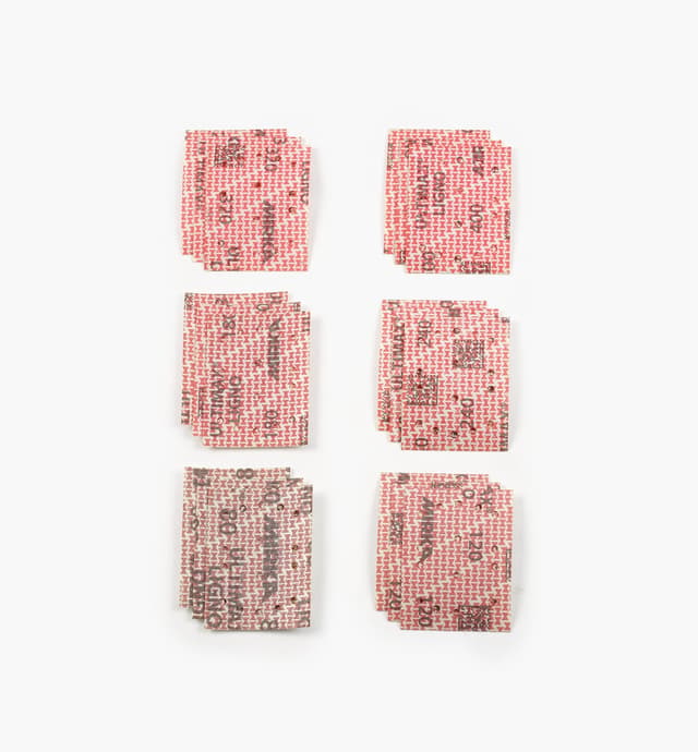 image of 18-Pc. Sample Pack of 3" × 4" Mirka Ultimax Ligno Grip Sheets