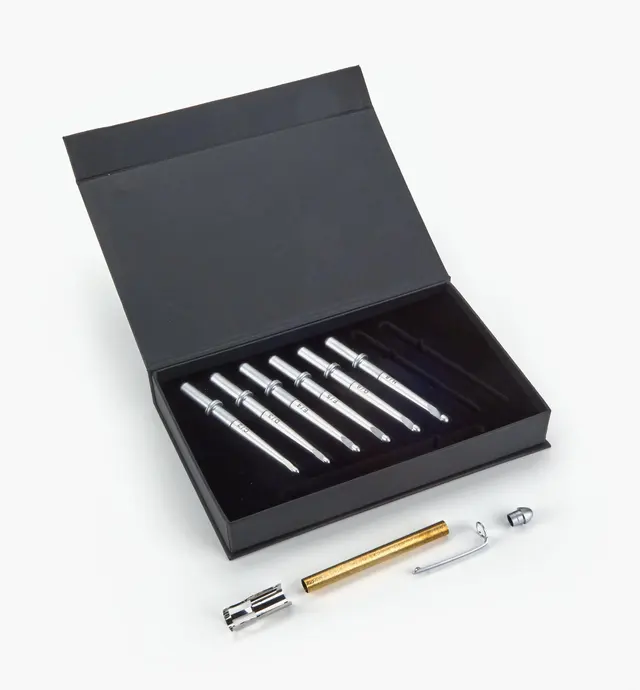 image of Turned Crochet Hook Set Hardware